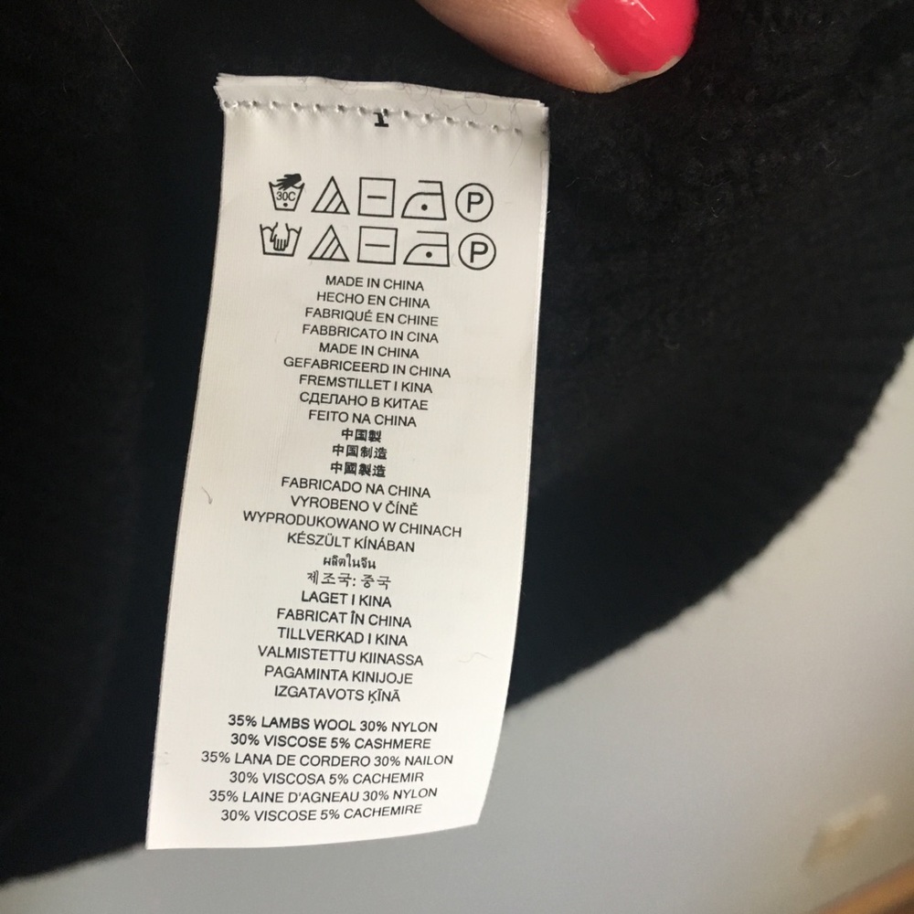 New MICHAEL Michael Kors Ruffle Black Sweater - Picture 6 of 8